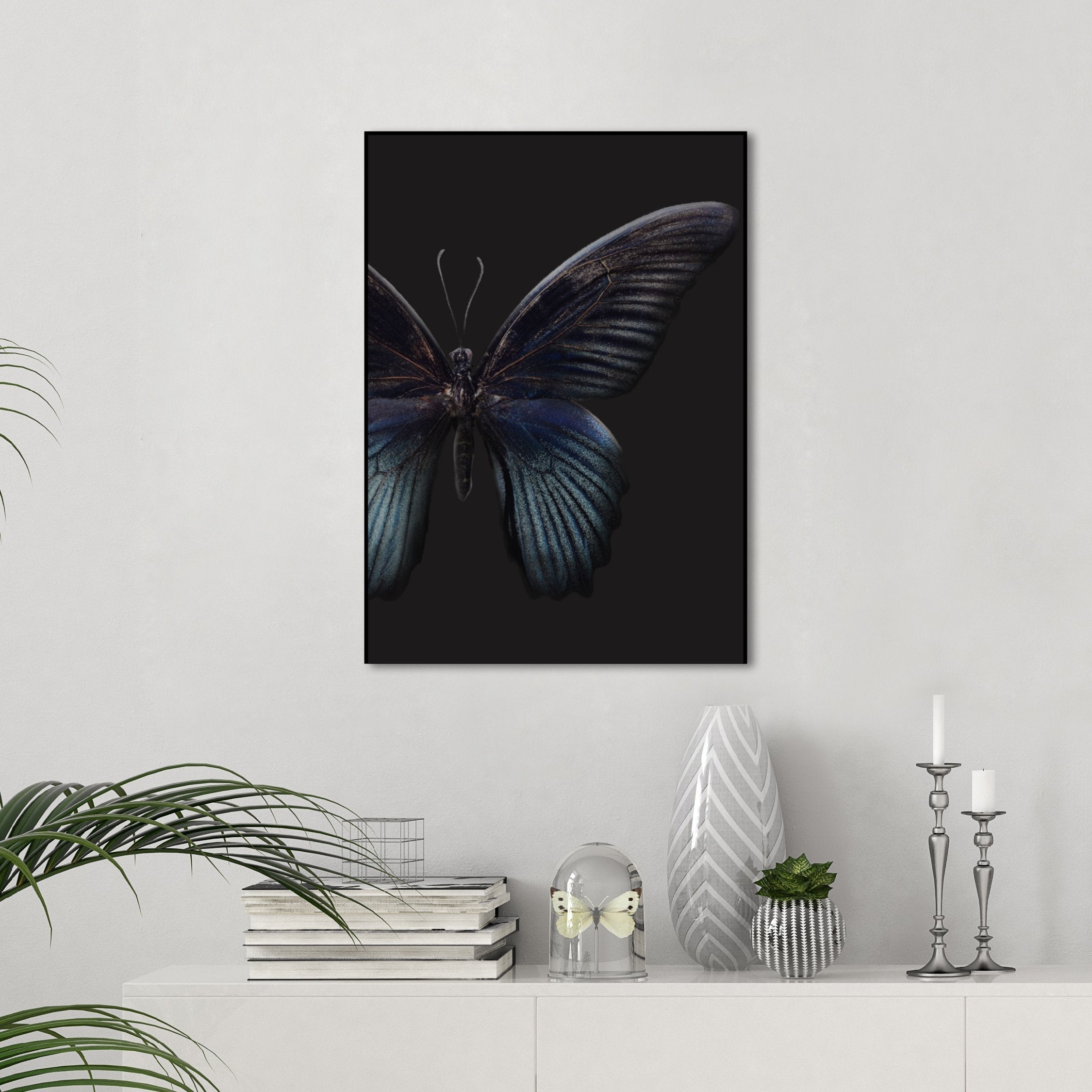 Black Butterfly | FRAMED PRINT
