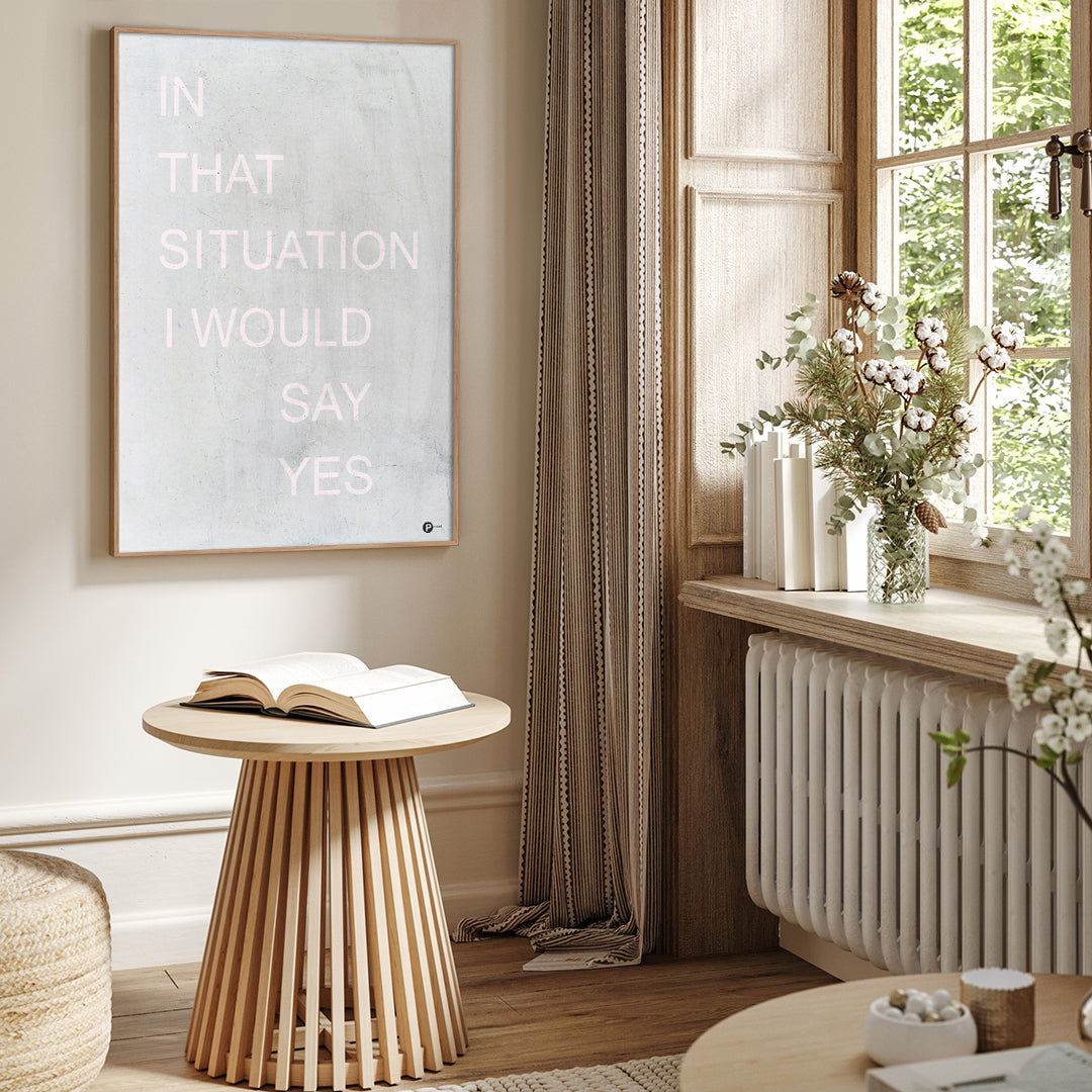 In that situation | FRAMED PRINT