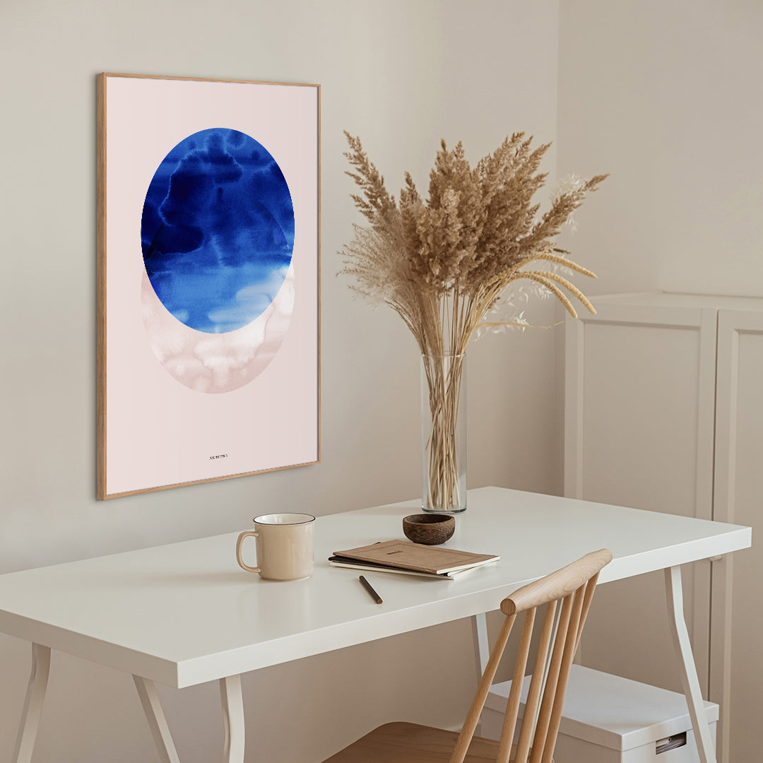 Blue Moon | FRAMED PRINT