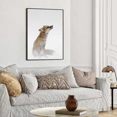 Misty Fox | FRAMED PRINT