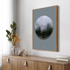 Water Circle | FRAMED PRINT