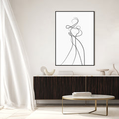 Shape of you 2 | FRAMED PRINT