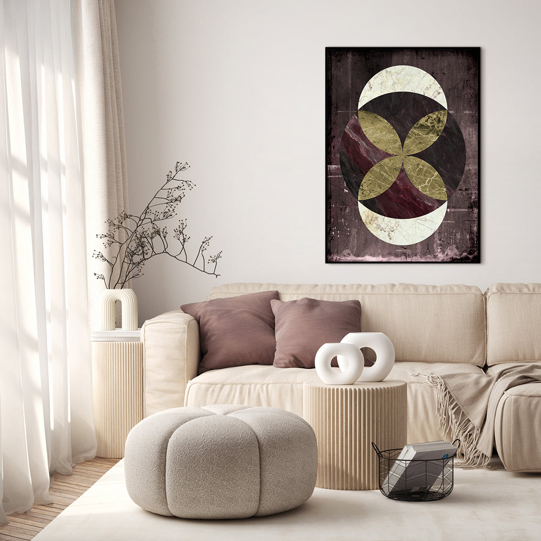 Marble Rustic 2 | FRAMED PRINT