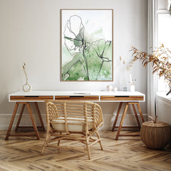 flowerline 1 | FRAMED PRINT