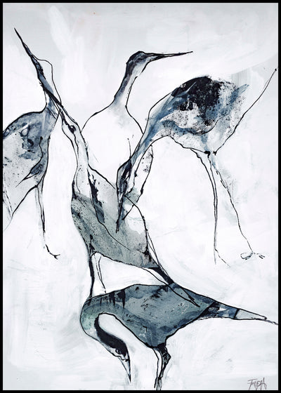 Crane 1 | FRAMED PRINT