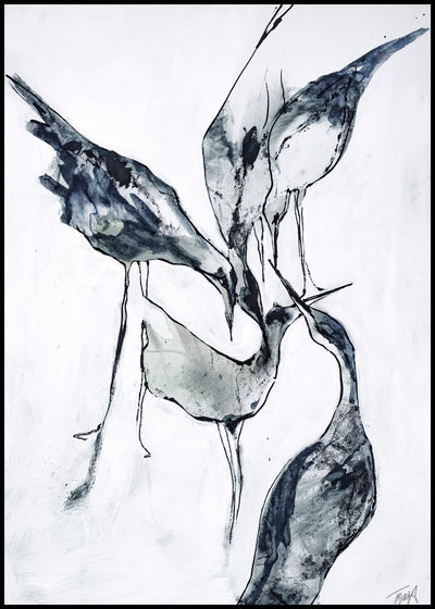 Crane 2 | FRAMED PRINT