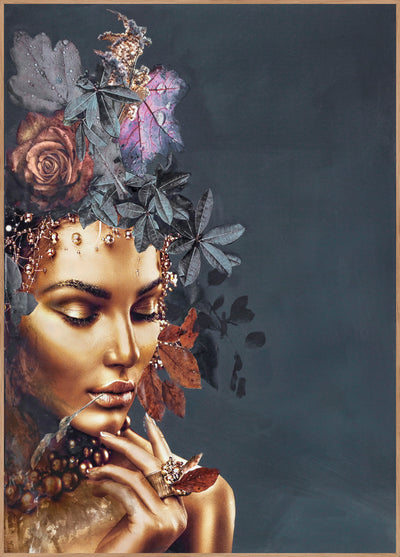 Gold Couture 1 | FRAMED PRINT