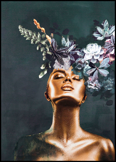 Gold Couture 2 | FRAMED PRINT