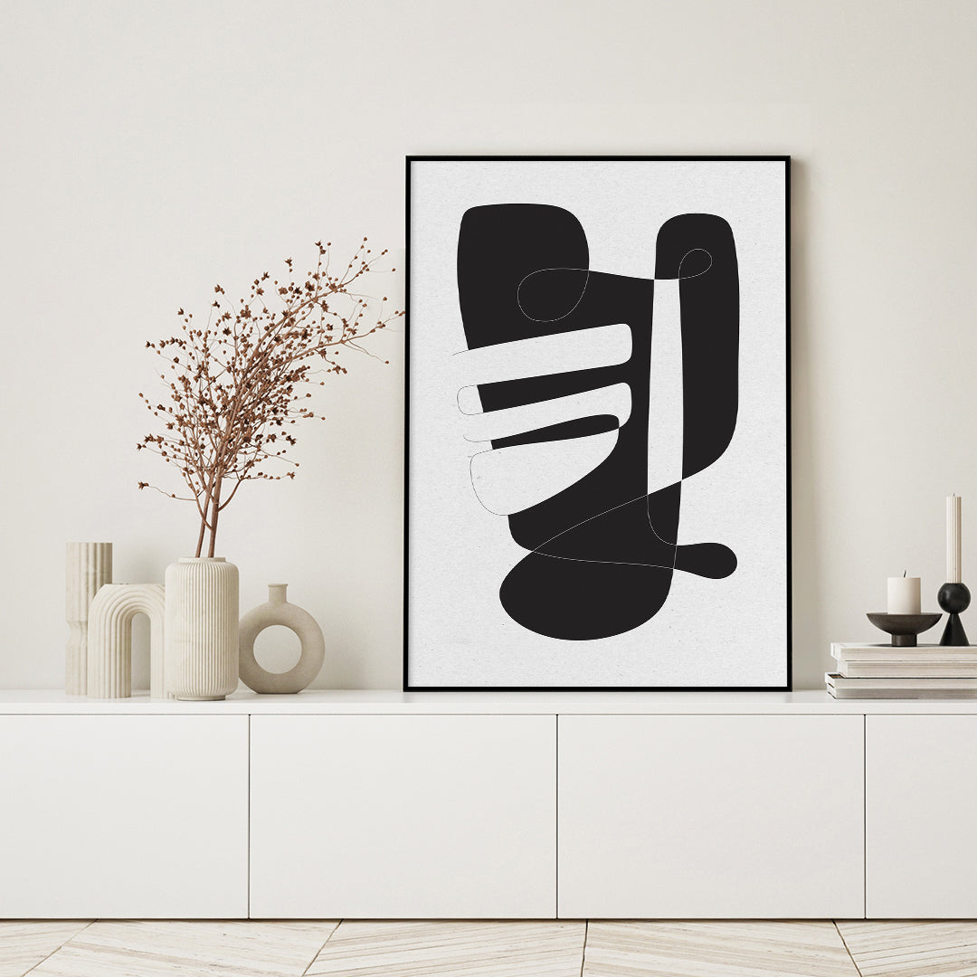 Graphical 4 | FRAMED PRINT