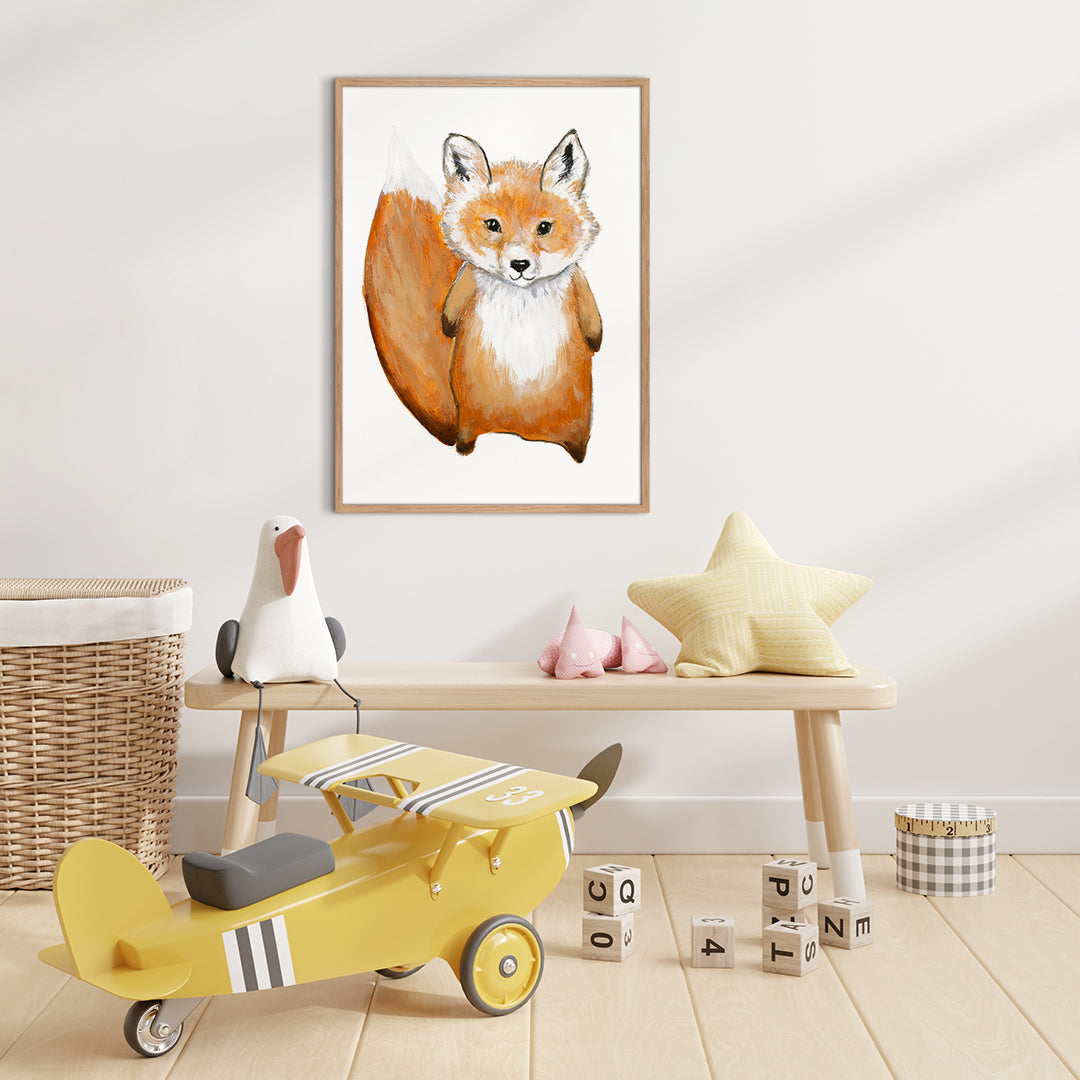 Little Fox | FRAMED PRINT