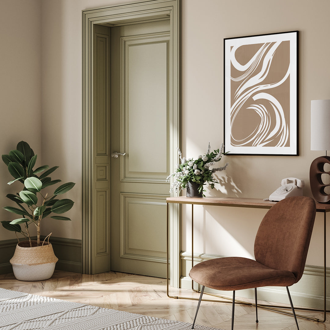 Lino Cut 1 | FRAMED PRINT