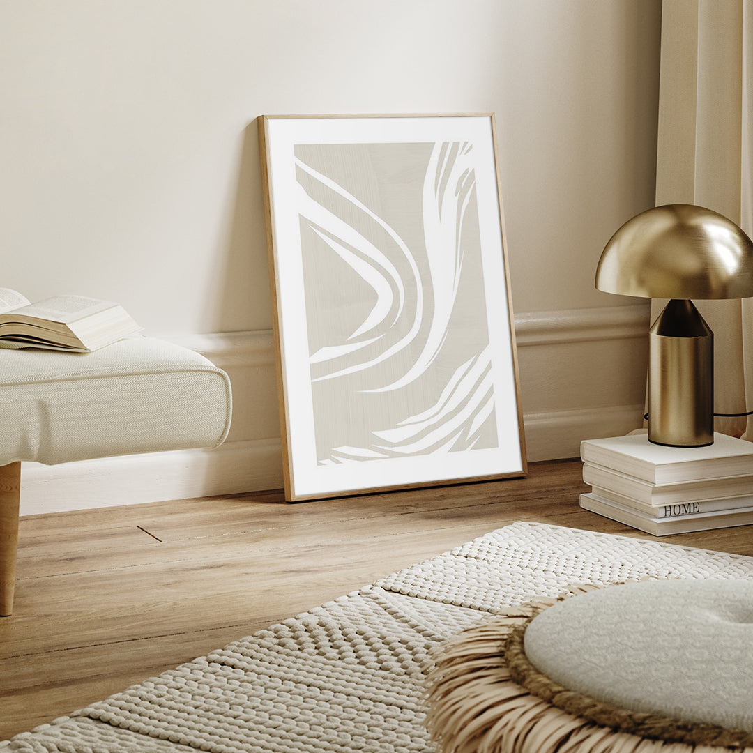 Lino Cut 3 | FRAMED PRINT