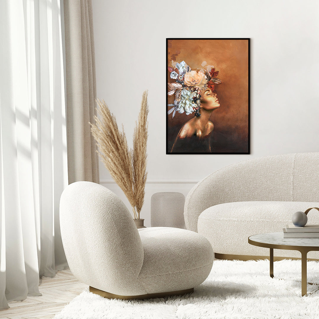 Gold Couture 3 | FRAMED PRINT