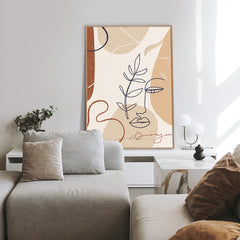 Abstract Lines 3 | FRAMED PRINT