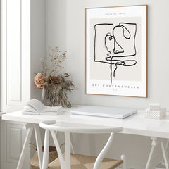 Art Contemporain 1 | FRAMED PRINT