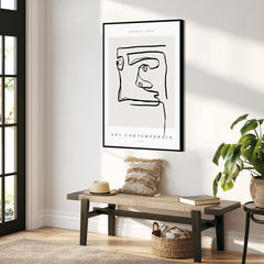 Art Contemporain 2 | FRAMED PRINT