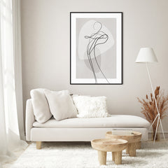 Shape of you 3 | FRAMED PRINT