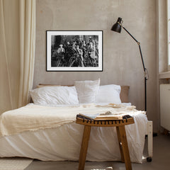 The crowd | FRAMED PRINT