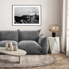 Vintage Love Story | FRAMED PRINT