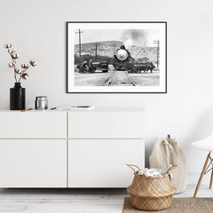 Police patrol | FRAMED PRINT