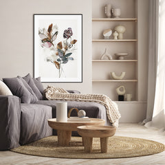 Playing Flower 1 | FRAMED PRINT