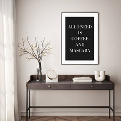 Mascara | FRAMED PRINT