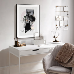 Vintage cafe | FRAMED PRINT