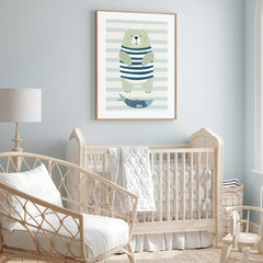 Nordic Bear | FRAMED PRINT