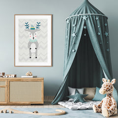 Nordic Deer | FRAMED PRINT