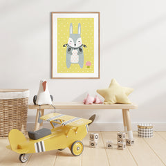 Nordic Rabbit | FRAMED PRINT
