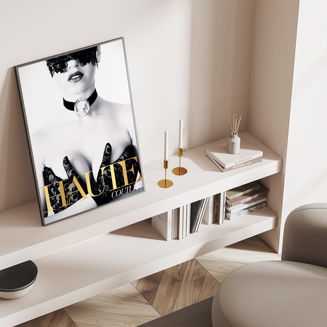 Couture 4 | FRAMED PRINT