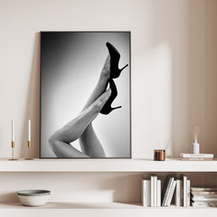 Fashion Red 3 | FRAMED PRINT