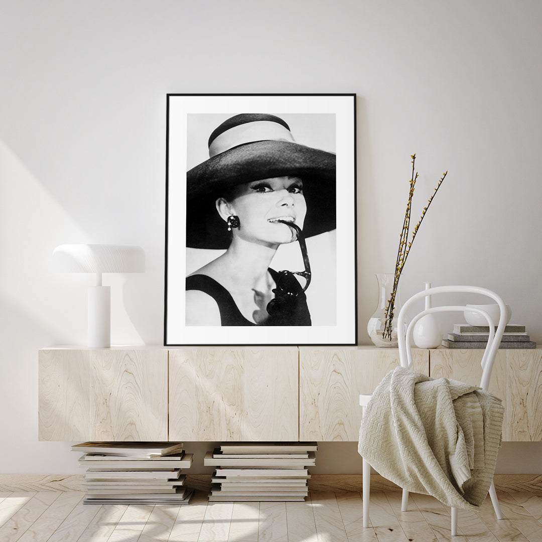 Audrey Hepburn 2 | FRAMED PRINT