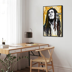 Marley by artist | FRAMED PRINT
