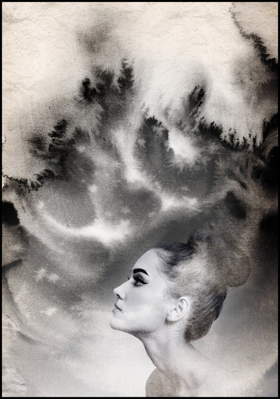 Dusty rain | FRAMED PRINT