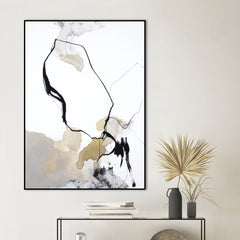 Line dance 2 | FRAMED PRINT