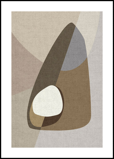 Picasa Greige 1 | FRAMED PRINT