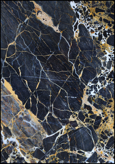 Black Marble | FRAMED PRINT
