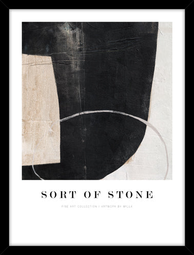 Sort of stone | FRAMED PRINT
