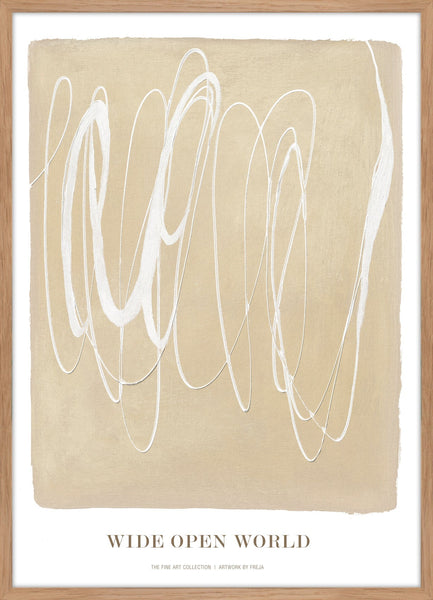 Wide open world | FINE ART BOARD