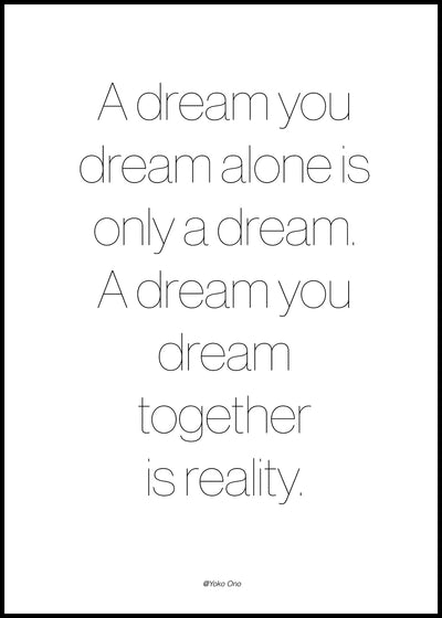 A Dream | FRAMED PRINT