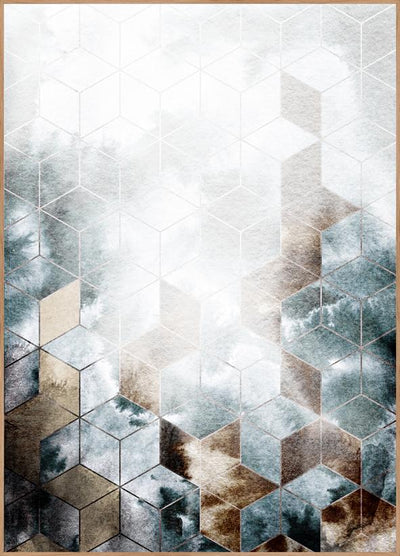 Cubes magic | FRAMED PRINT