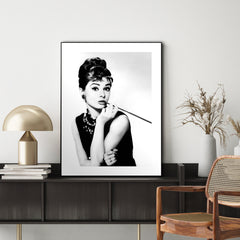 Audrey Hepburn 3 | FRAMED PRINT