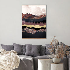Autumn Mountains 1 | FRAMED PRINT