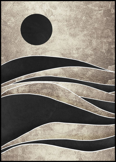 Black desert 1 | FRAMED PRINT
