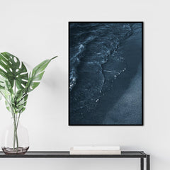 Blue beach | FRAMED PRINT