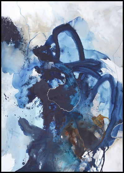 Blue one | FRAMED PRINT