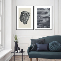 Brushed 4 | FRAMED PRINT