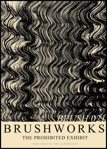 Brushwork 021 | FRAMED PRINT
