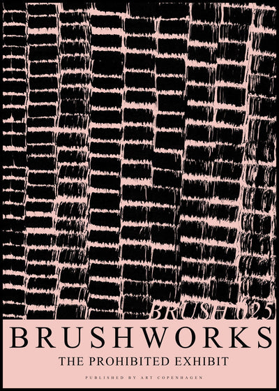 Brushwork 025 | FRAMED PRINT